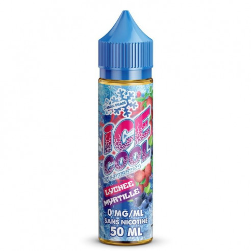 E-liquide Lychee Myrtille 50ml - Ice Cool 