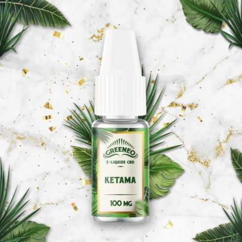 E-liquide CBD Ketama 10ml - Greeneo