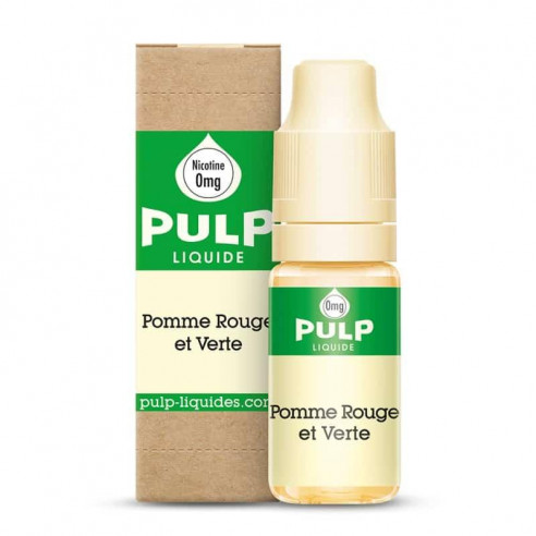 E-liquide Pomme Rouge et Verte 10ml - Pulp 