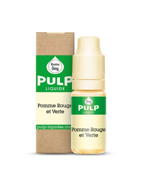 E-liquide Pomme Rouge et Verte 10ml - Pulp 