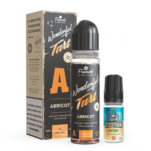 E-liquide Abricot 60ml - Wonderful Tart 