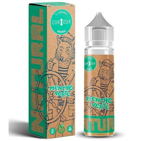 E-liquide Menthe Verte Natural - Curieux