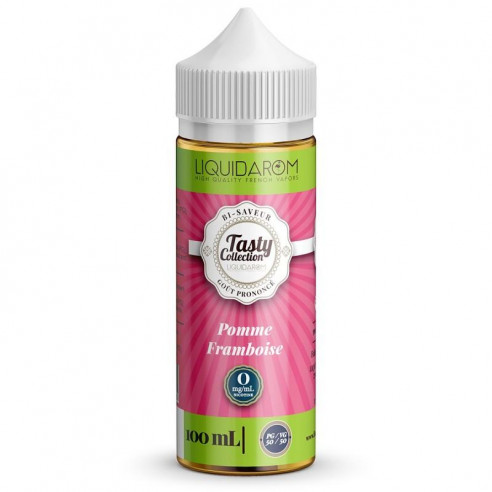 E-liquide Pomme Framboise 100ml Tasty Collection - LiquidArom