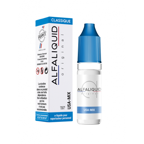 E-liquide USA MIX 10ml - ALFALIQUID