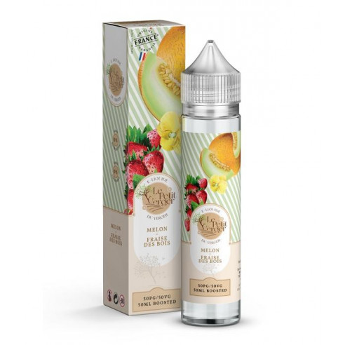 E-liquide Melon Fraise des Bois 50ml Le Petit Verger - Savourea