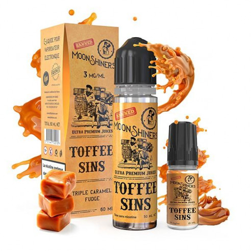 E-liquide Toffee Sins 60ml Easy2Shake - MoonShiners