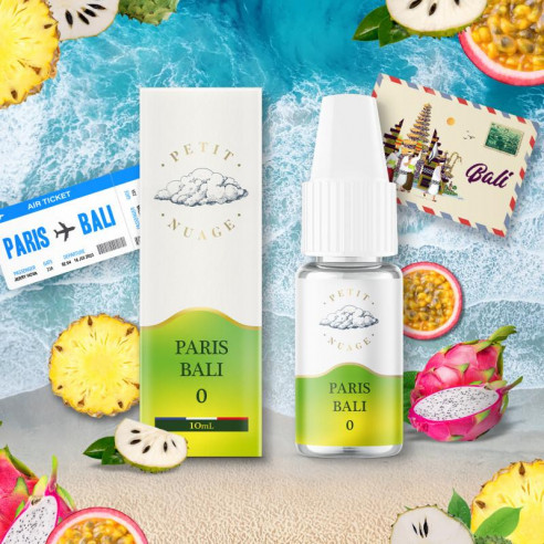 E-liquide Paris Bali 10ml - Petit Nuage