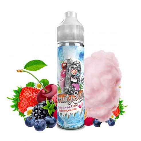 E-liquide Barbe à Papa Cerise Fruits Rouges 50ml - Fruity Sun