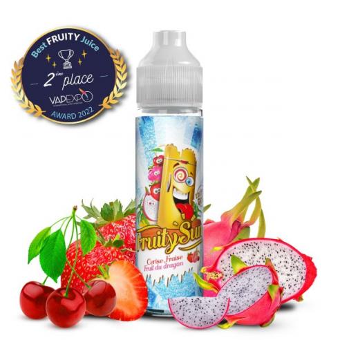 E-liquide Cerise Fraise Fruit du Dragon 50ml - Fruity Sun