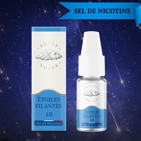E-liquide Étoiles Filantes 10ml Sel de Nicotine - Petit Nuage 