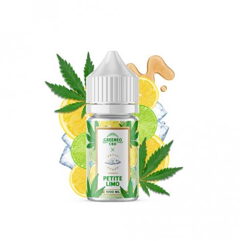 E-liquide La Petite Limo 30ml CBD - Greeneo x Petit Nuage