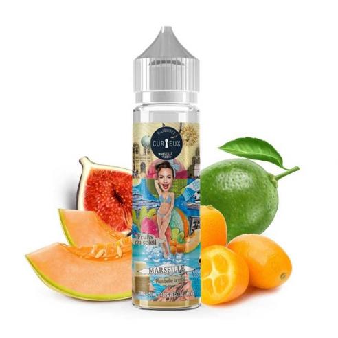 E-liquide Marseille Plus Belle La Ville 50ml - Curieux
