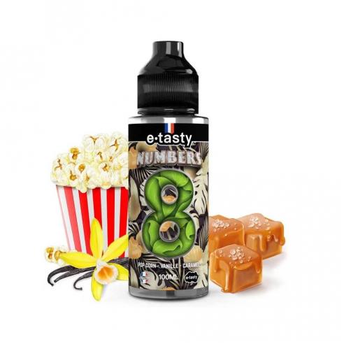 E-liquide Numbers 8 100ml E.tasty