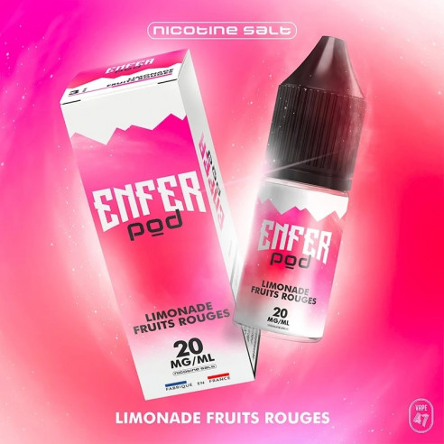 E-liquide Limonade Fruits Rouges 10ml...