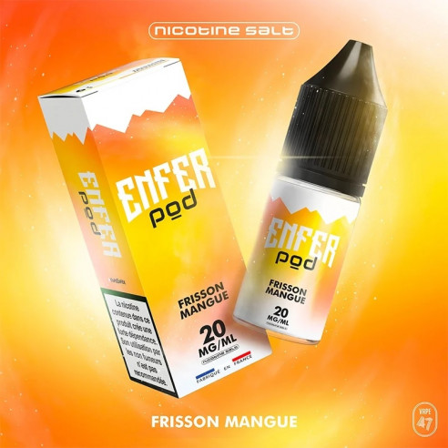E-liquide Frisson Mangue 10ml Salt -...