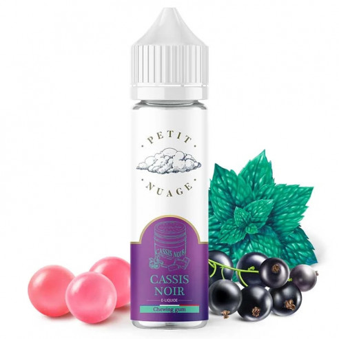E-liquide Cassis Noir 60ml - Petit Nuage