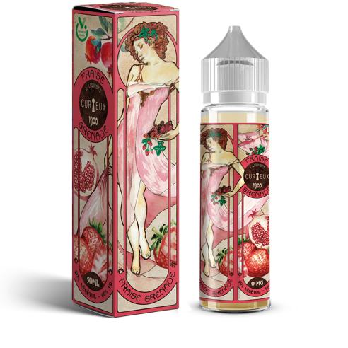 E-liquide Fraise Grenade 50ml - Edition 1900 Curieux 