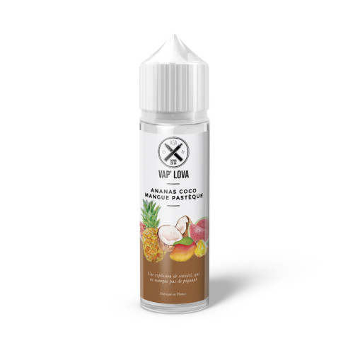 E-liquide Ananas Coco Mangue Pastèque...