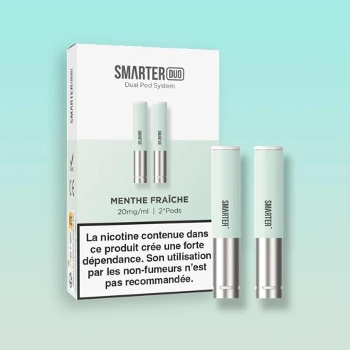 Cartouches Pré-remplies Smarter (x2) Menthe Fraîche