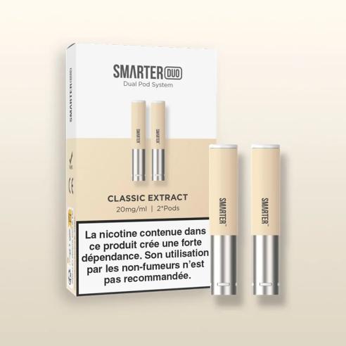 Cartouches Pré-remplies Smarter (x2) Classic Extract