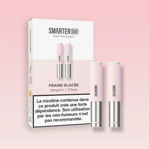Cartouches Pré-remplies Smarter (x2) Fraise Glacée