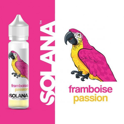 E-liquide Framboise Passion 50ml - Solana