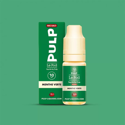E-liquide Menthe Verte 10ml Le Pod...