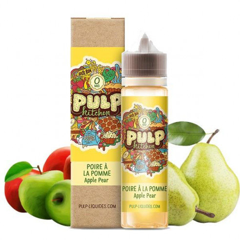 E-liquide Poire à la Pomme 50ml - Pulp Kitchen