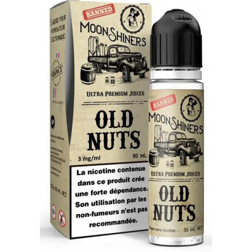 E-liquide Old Nuts 60ml - Moonshiners